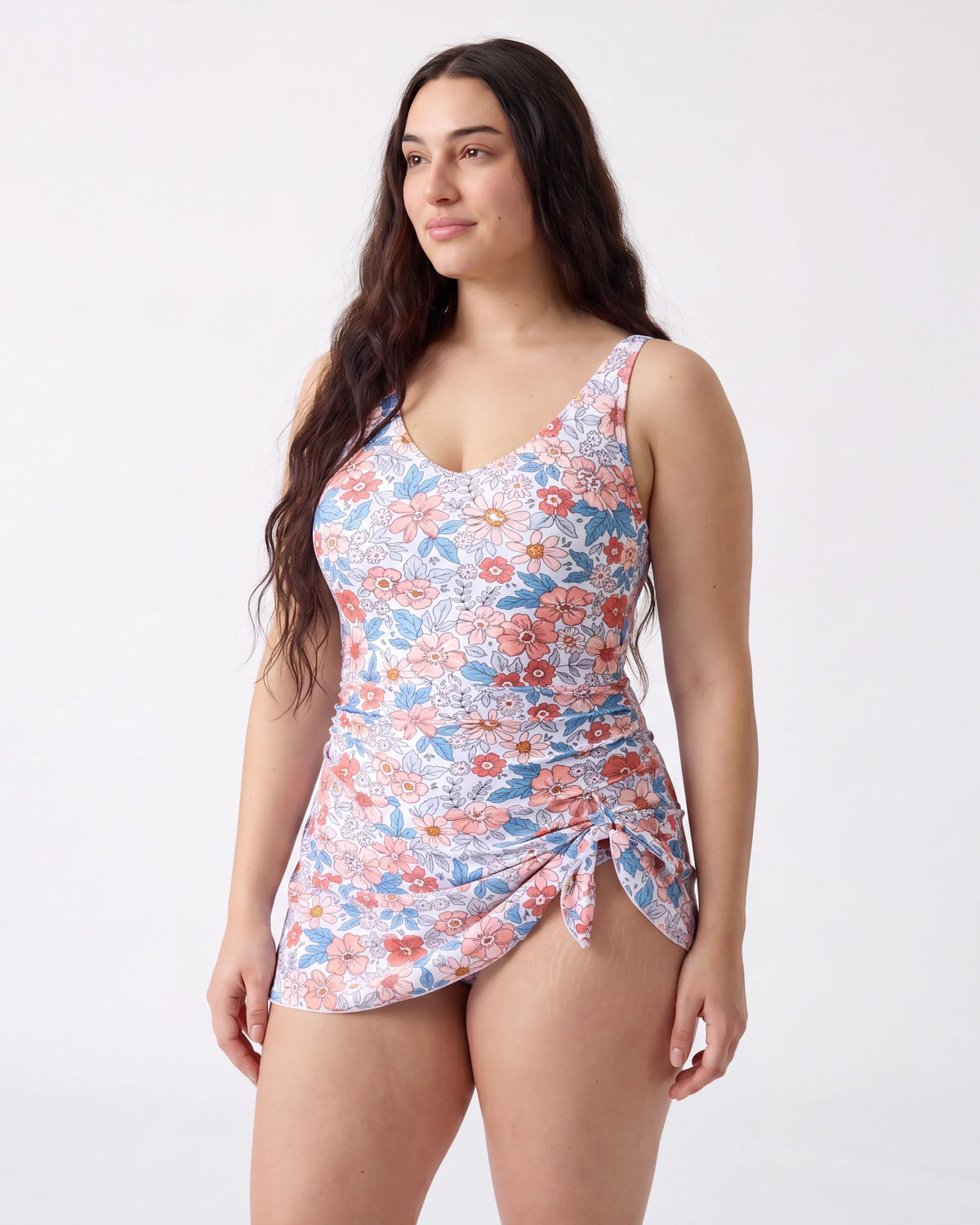 2-in-1 Sculpting Swim Dress — 1