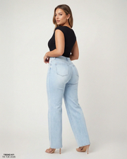 BBL Wide Leg Jeans Mid Rise — 1