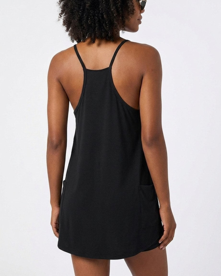 Athletic Lounge Romper Dress — 4
